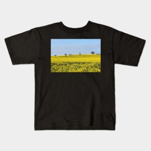 Rapeseed Field Kids T-Shirt